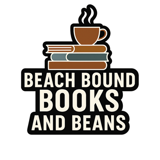 Beach Bound Books and Beans Sticker