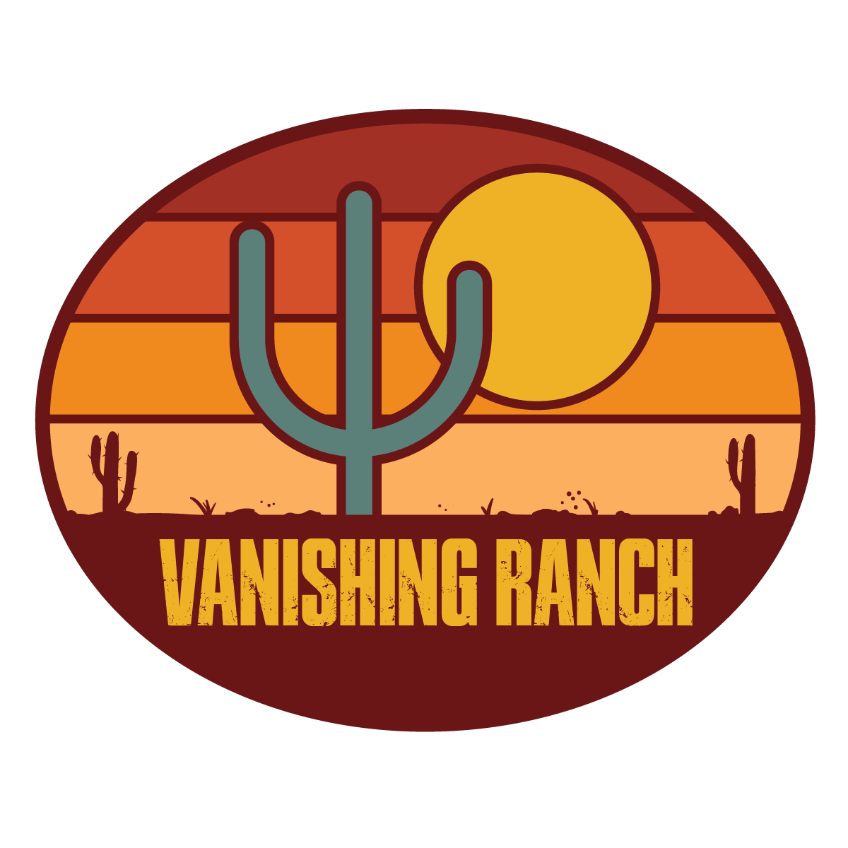 Vanishing Ranch Sticker