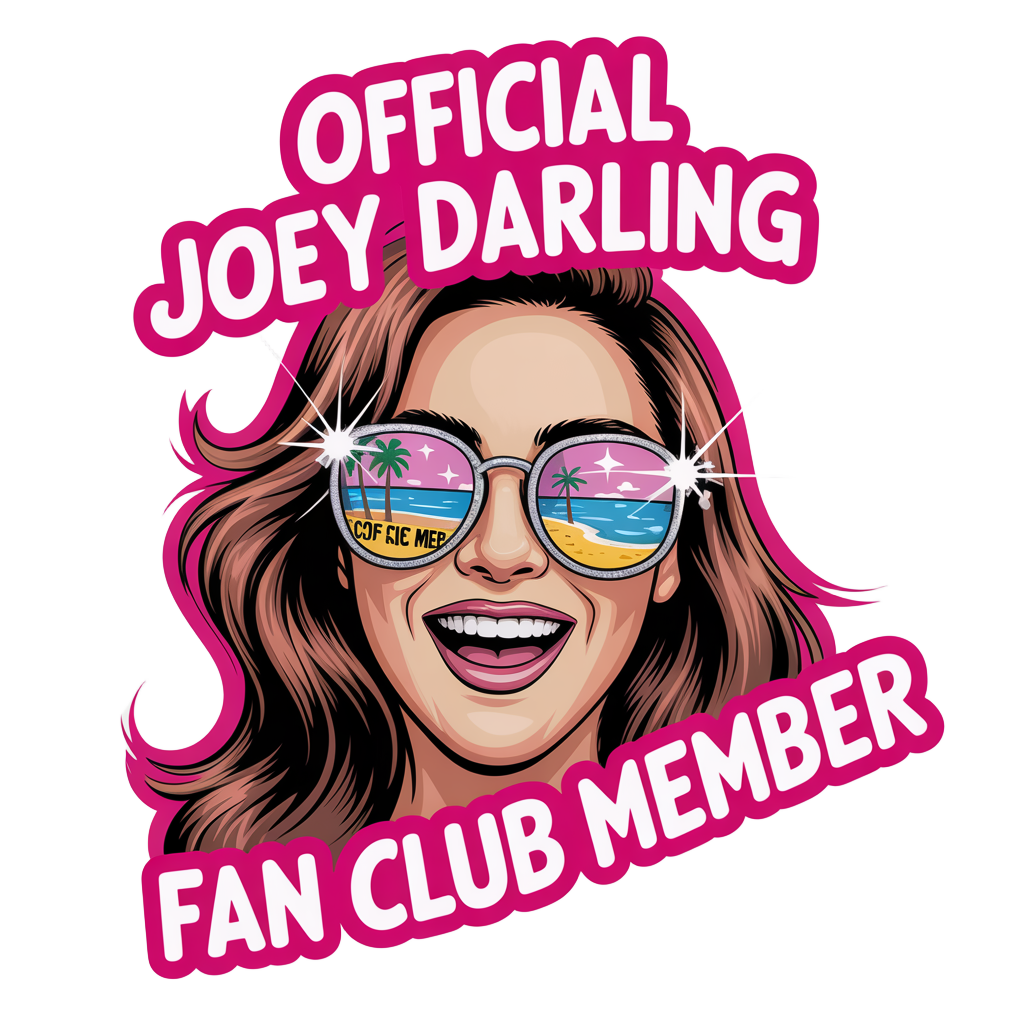 Joey Darling Fan Club Sticker