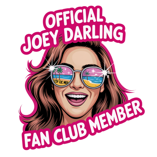 Joey Darling Fan Club Sticker